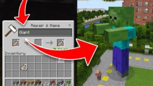 How to Spawn SECRET GIANT MOBS in Minecraft Pocket Edition! (Nametag Addon) - Gameplay, Kingdom Kids Zone, Minecraft - EYstreem