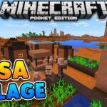 RARE MESA VILLAGE SEED for Minecraft Pocket Edition!! - Gameplay, Kingdom Kids Zone, Minecraft - EYstreem