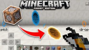 How to make a PORTAL GUN in MCPE using Command Blocks! NO MODS! Minecraft PE - Gameplay, Kingdom Kids Zone, Minecraft - EYstreem