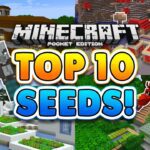 TOP 10 BEST SEEDS for Minecraft Pocket Edition!! - Gameplay, Kingdom Kids Zone, Minecraft - EYstreem