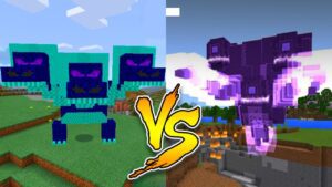 What Happens When You Spawn the Wither Storm Boss and the Hydra Dragon Boss in Minecraft PE - Gameplay, Kingdom Kids Zone, Minecraft - EYstreem