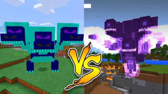 What Happens When You Spawn the Wither Storm Boss and the Hydra Dragon Boss in Minecraft PE - Gameplay, Kingdom Kids Zone, Minecraft - EYstreem