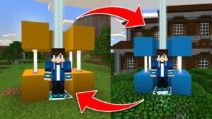 How to Build a TELEPORT MACHINE in Minecraft (Pocket Edition, PS4/3, Xbox, Switch, PC) - Gameplay, Kingdom Kids Zone, Minecraft - EYstreem