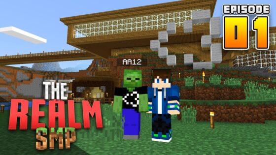 STARTING FRESH! RealmSMP Ep.1 Minecraft PE (Survival Let's Play) - Gameplay, Kingdom Kids Zone, Minecraft - EYstreem