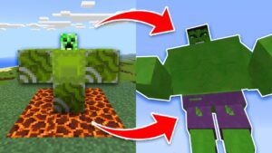 How to SPAWN the HULK in Minecraft Pocket Edition! (Incredible Hulk Avengers Addon) - Gameplay, Kingdom Kids Zone, Minecraft - EYstreem