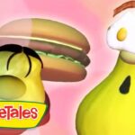 VeggieTales | His Cheeseburger | VeggieTales Silly Songs With Larry - Kingdom Kids Zone, Sing With Me - VeggieTales Official