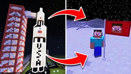 GO TO SPACE in Minecraft PE Using Command Blocks!! Minecraft Pocket Edition (No Mods) - Gameplay, Kingdom Kids Zone, Minecraft - EYstreem