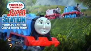 Thomas and the Great Rainstorm: Stormy Weather | Thomas & the Super Station #4 | Thomas & Friends - Kids TV Series, Kingdom Kids Zone - Thomas & Friends