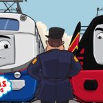 Axel Goes to the Mountains | Great Race Friends Near and Far | Thomas & Friends - Kids TV Series, Kingdom Kids Zone - Thomas & Friends