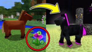 How to Spawn the Secret ENDER HORSE in Minecraft Pocket Edition! - Gameplay, Kingdom Kids Zone, Minecraft - EYstreem