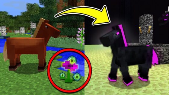 How to Spawn the Secret ENDER HORSE in Minecraft Pocket Edition! - Gameplay, Kingdom Kids Zone, Minecraft - EYstreem