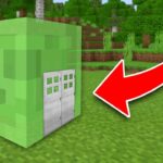How to Live Inside a Slime in Minecraft! (Pocket Edition, PS4, Xbox, Switch) - Gameplay, Kingdom Kids Zone, Minecraft - EYstreem