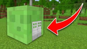 How to Live Inside a Slime in Minecraft! (Pocket Edition, PS4, Xbox, Switch) - Gameplay, Kingdom Kids Zone, Minecraft - EYstreem