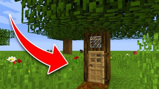 How to Live Inside a Tree in Minecraft! (Pocket Edition, PS4/3, Xbox, Switch) - Gameplay, Kingdom Kids Zone, Minecraft - EYstreem