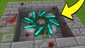 How to Make a Working SPINNING BLADE in Minecraft Tutorial! (Pocket Edition, Xbox, PS4/3, PC) - Gameplay, Kingdom Kids Zone, Minecraft - EYstreem