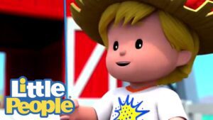 Little People 🎵 Barnyard Chores 🎵 Songs for Children | Cartoons for Children - Kids TV Series, Kingdom Kids Zone - Little People - Fisher Price