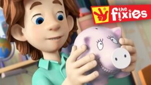 The Fixies English ★ The Piggy Bank Plus More Full Episodes ★ Fixies English | Cartoon For Kids - Kingdom Kids Zone, Little Learners - The Fixies