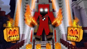 Do NOT Spawn ENTITY404 on HALLOWEEN in Minecraft! - Gameplay, Kingdom Kids Zone, Minecraft - EYstreem