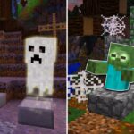 6 SECRET SCARY Things You Can Make in Minecraft! (Pocket Edition, PS4/3, Xbox, Switch, PC) - Gameplay, Kingdom Kids Zone, Minecraft - EYstreem