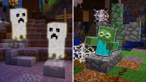 6 SECRET SCARY Things You Can Make in Minecraft! (Pocket Edition, PS4/3, Xbox, Switch, PC) - Gameplay, Kingdom Kids Zone, Minecraft - EYstreem