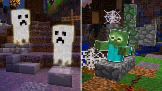 6 SECRET SCARY Things You Can Make in Minecraft! (Pocket Edition, PS4/3, Xbox, Switch, PC) - Gameplay, Kingdom Kids Zone, Minecraft - EYstreem