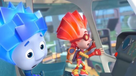Фиксики – Вертолёт / Fixiki - Kingdom Kids Zone, Little Learners - Фиксики