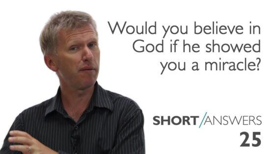 Would you believe in God if he showed you a miracle? | Andy Bannister - Does God Exist?, Truth Seekers - SolasCPC
