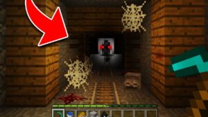 Do NOT Enter This MINESHAFT in Minecraft! (CURSED SECRET RECORDING) - Gameplay, Kingdom Kids Zone, Minecraft - EYstreem