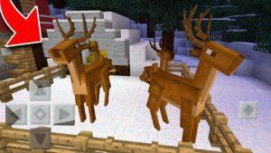 How to Spawn REINDEER in Minecraft! (Pocket Edition, Xbox, PC) - Gameplay, Kingdom Kids Zone, Minecraft - EYstreem
