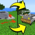 How to UPGRADE a MINECART in Minecraft Tutorial! (Pocket Edition, Xbox, PC) - Gameplay, Kingdom Kids Zone, Minecraft - EYstreem