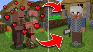 How to UPGRADE VILLAGERS in Minecraft! (Pocket Edition, Xbox, PC) - Gameplay, Kingdom Kids Zone, Minecraft - EYstreem