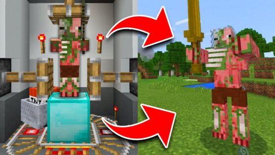 How to UPGRADE MOBS in Minecraft! (Pocket Edition, Xbox, PC) - Gameplay, Kingdom Kids Zone, Minecraft - EYstreem