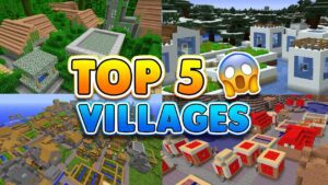 TOP 5 SECRET VILLAGE SEEDS in Minecraft! (Pocket Edition, Xbox, PC, Switch) - Gameplay, Kingdom Kids Zone, Minecraft - EYstreem