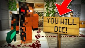 How to TALK to a CURSE in Minecraft! (SCARY Survival EP5) - Gameplay, Kingdom Kids Zone, Minecraft - EYstreem