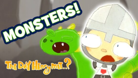 Monsters for Kids – Big Scary Dragon | Cartoons for Kids | The Day Henry Met… Monsters! - Kids TV Series, Kingdom Kids Zone - The Day Henry Met