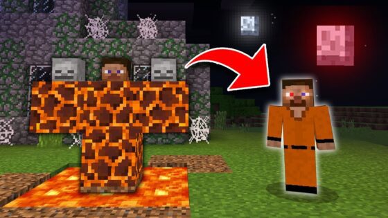 How to Spawn TEST STEVE in Minecraft! (SCARY Survival EP6) - Gameplay, Kingdom Kids Zone, Minecraft - EYstreem