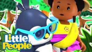 Fisher Price Little People 150 | Dance To Your Own Jungle Drum | Compilation | Kids Cartoon - Kids TV Series, Kingdom Kids Zone - Little People - Fisher Price