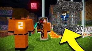 TEST STEVE SAVED MY LIFE!! (SCARY Survival EP7) - Gameplay, Kingdom Kids Zone, Minecraft - EYstreem