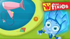 The Fixies ★ The Hair Dryer – More Full Episodes ★ Fixies English | Fixies 2018 | Cartoon For Kids - Kingdom Kids Zone, Little Learners - The Fixies