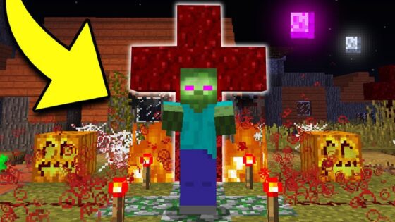 How to CURSE A ZOMBIE in Minecraft! (Pocket Edition, Xbox, PC) - Gameplay, Kingdom Kids Zone, Minecraft - EYstreem