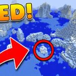 NEW ICEBERG BIOME SEED at SPAWN in Minecraft! (Pocket Edition, Xbox, PC) - Gameplay, Kingdom Kids Zone, Minecraft - EYstreem