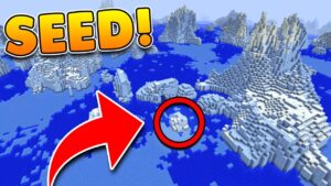 NEW ICEBERG BIOME SEED at SPAWN in Minecraft! (Pocket Edition, Xbox, PC) - Gameplay, Kingdom Kids Zone, Minecraft - EYstreem