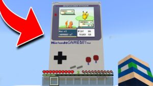 WORKING GAMEBOY in Minecraft! NO MODS! (Pocket Edition, Xbox, PC) - Gameplay, Kingdom Kids Zone, Minecraft - EYstreem