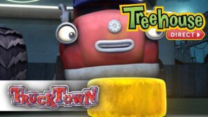 Trucktown: The Search for the Golden Tire/Trucktown Haulers – Ep. 31 | FULL EPISODES! - Kids TV Series, Kingdom Kids Zone - Treehouse Direct