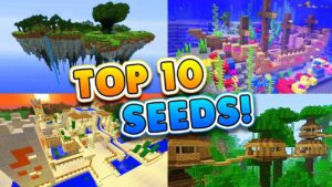 TOP 10 SEEDS of ALL TIME for Minecraft! (Pocket Edition, PS4, Xbox, Switch, PC) - Gameplay, Kingdom Kids Zone, Minecraft - EYstreem
