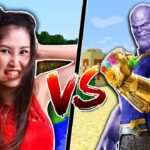 TROLLING AS THANOS in Minecraft! - Gameplay, Kingdom Kids Zone, Minecraft - EYstreem
