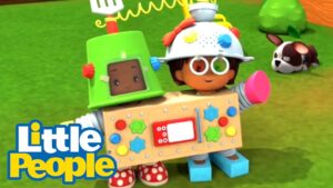 Fisher Price Little People | Listening for treasure – 1 hour | Fun Compilation | Kids Movies - Kids TV Series, Kingdom Kids Zone - Little People - Fisher Price