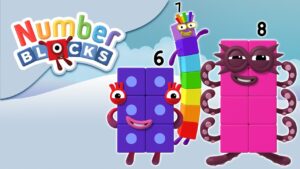 @Numberblocks- Numbers 6, 7 & 8 | Learn to Count - Kingdom Kids Zone, Little Learners - Numberblocks