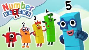 @Numberblocks- Count to 5 | Learn to Count - Kingdom Kids Zone, Little Learners - Numberblocks