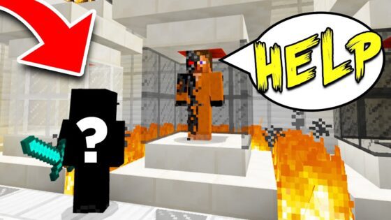 SAVING THE CURSED TEST SUBJECT! (SCARY Survival EP24) - Gameplay, Kingdom Kids Zone, Minecraft - EYstreem